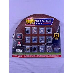 Funko Bitty Pop! NFL Stars Series 1 12-Pack Collector Set NEW READ